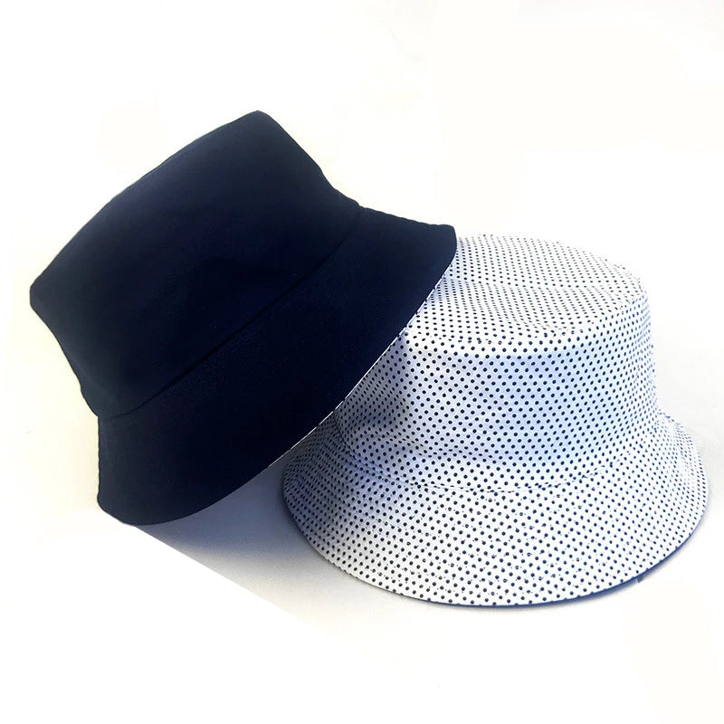 Dots Bucket Hat Two Side