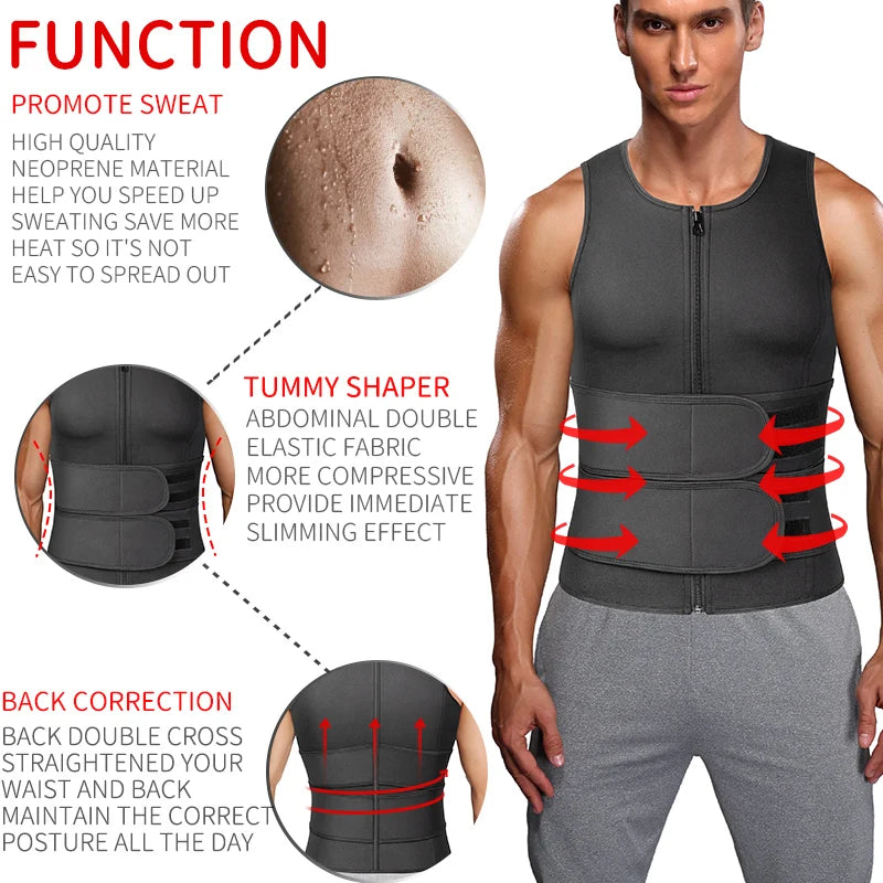 Fitness Corset Abdomen of Mens