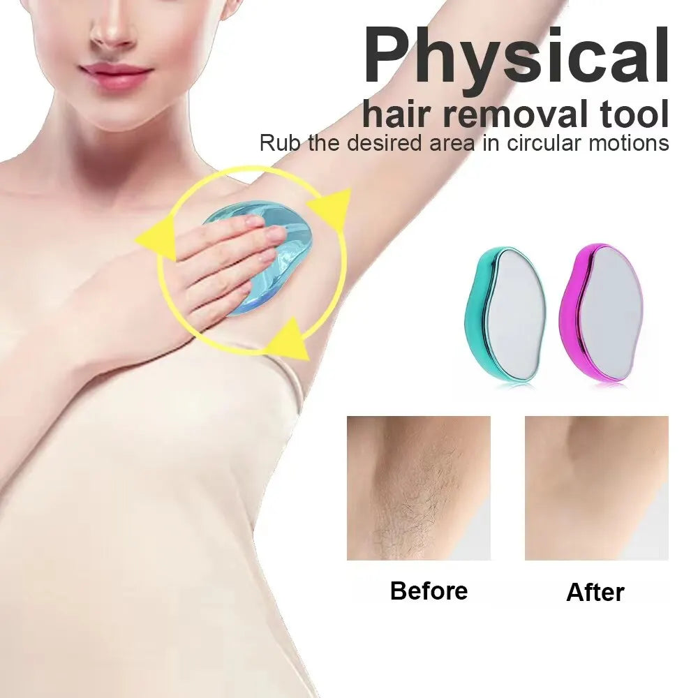 Hair Remover for Ladies Eraser Crystal No Wax