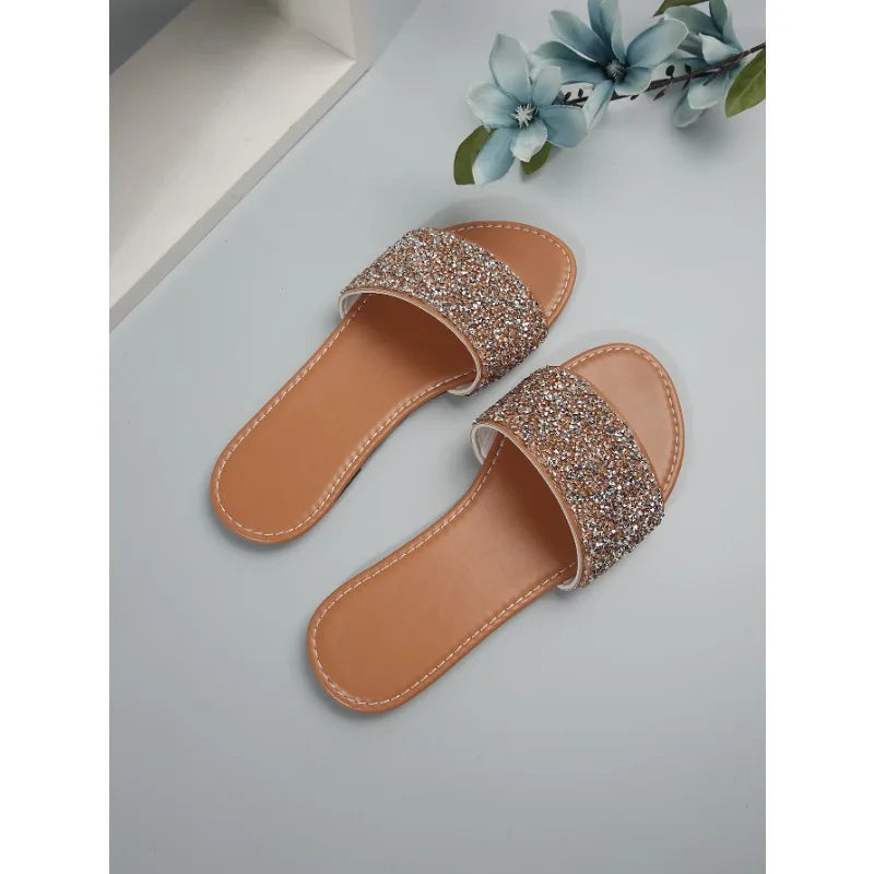 Brown Casual Flip Flops