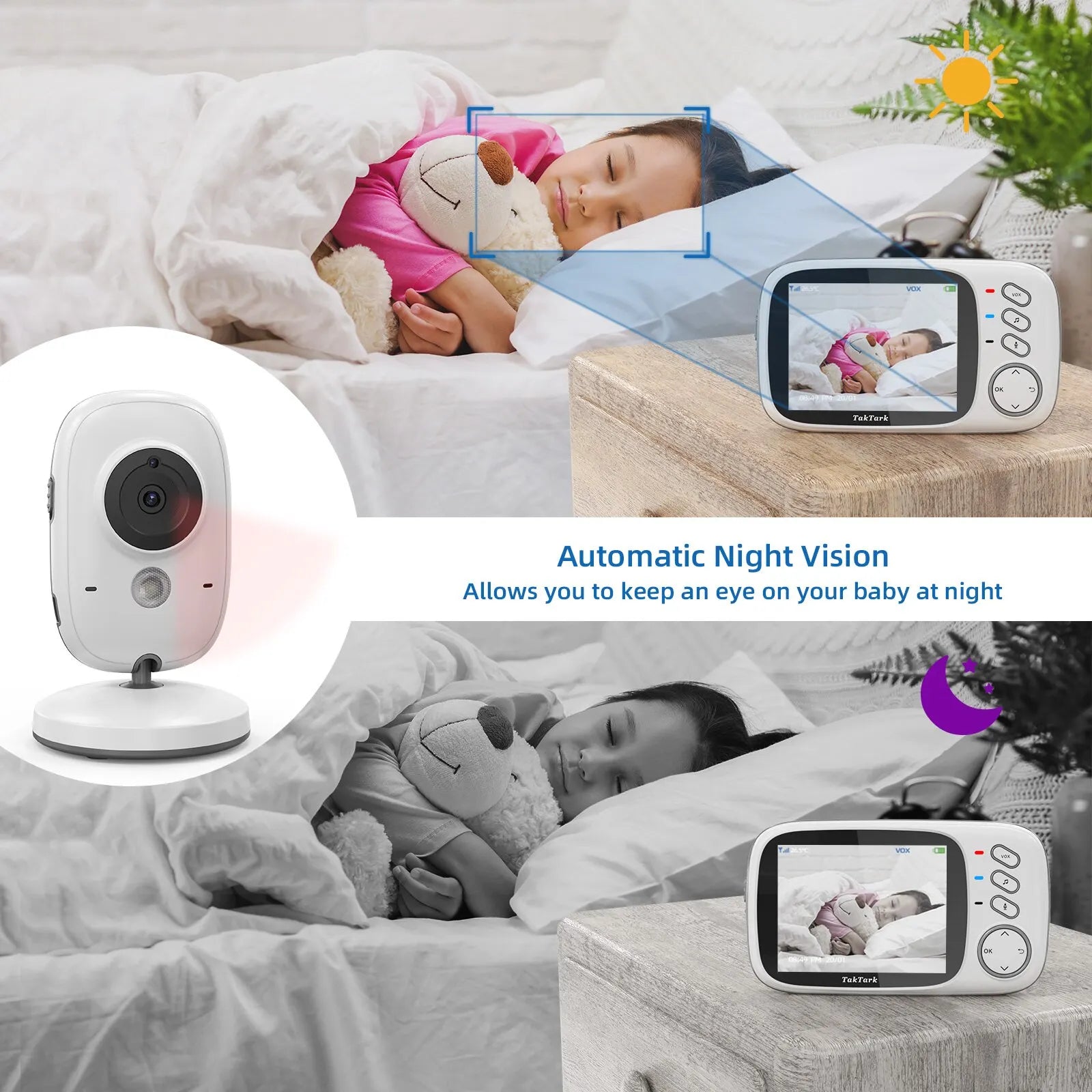 Wireless Video Monitor Babysitter