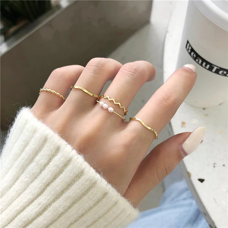 5Pcs Rings