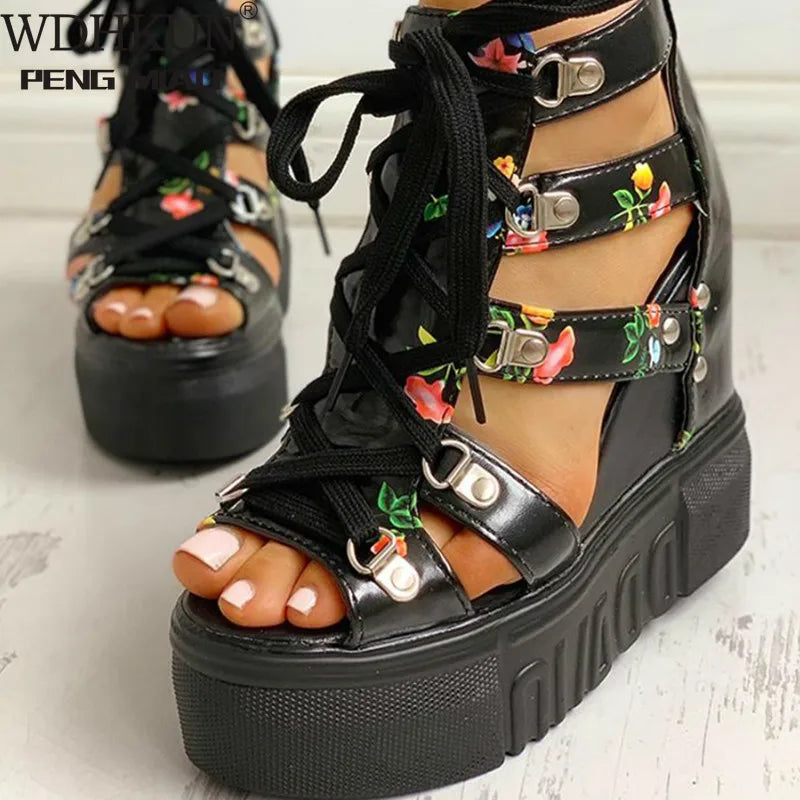 Fashion Platform Sandals