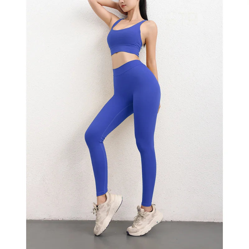 Colã Solid Leggings Sport Gym