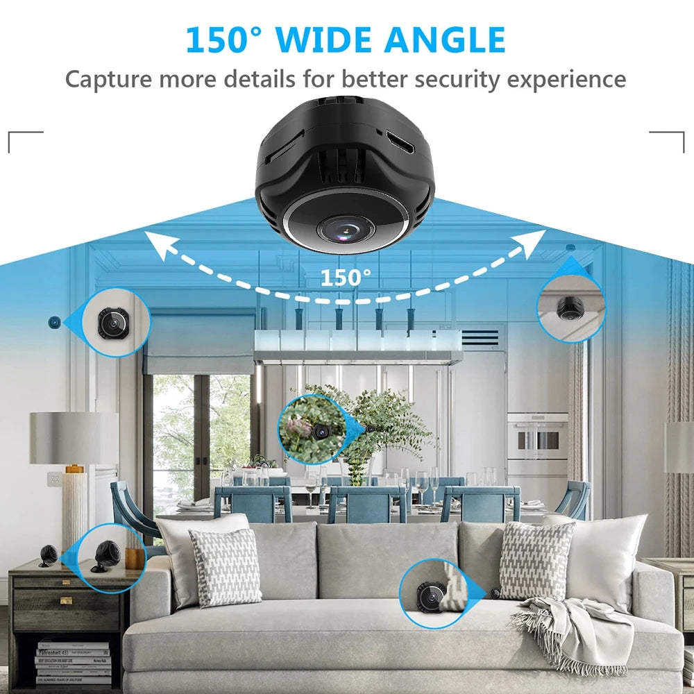 Mini WIFI Camera Night Vision Smart