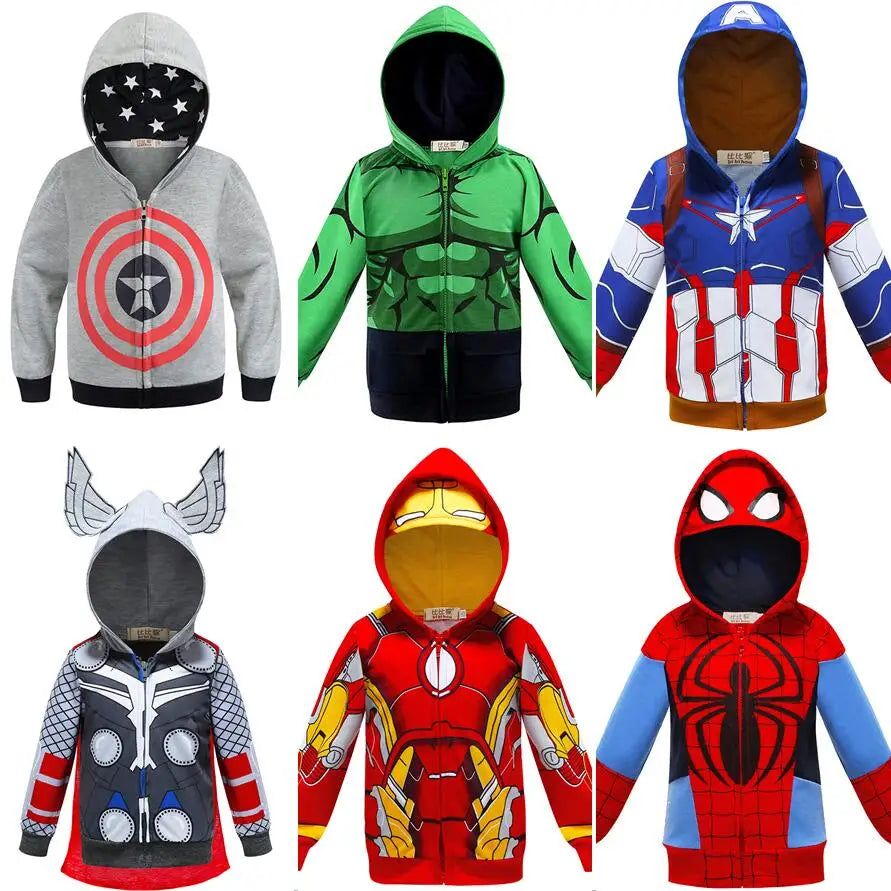 Super Heroes Kids Jackets