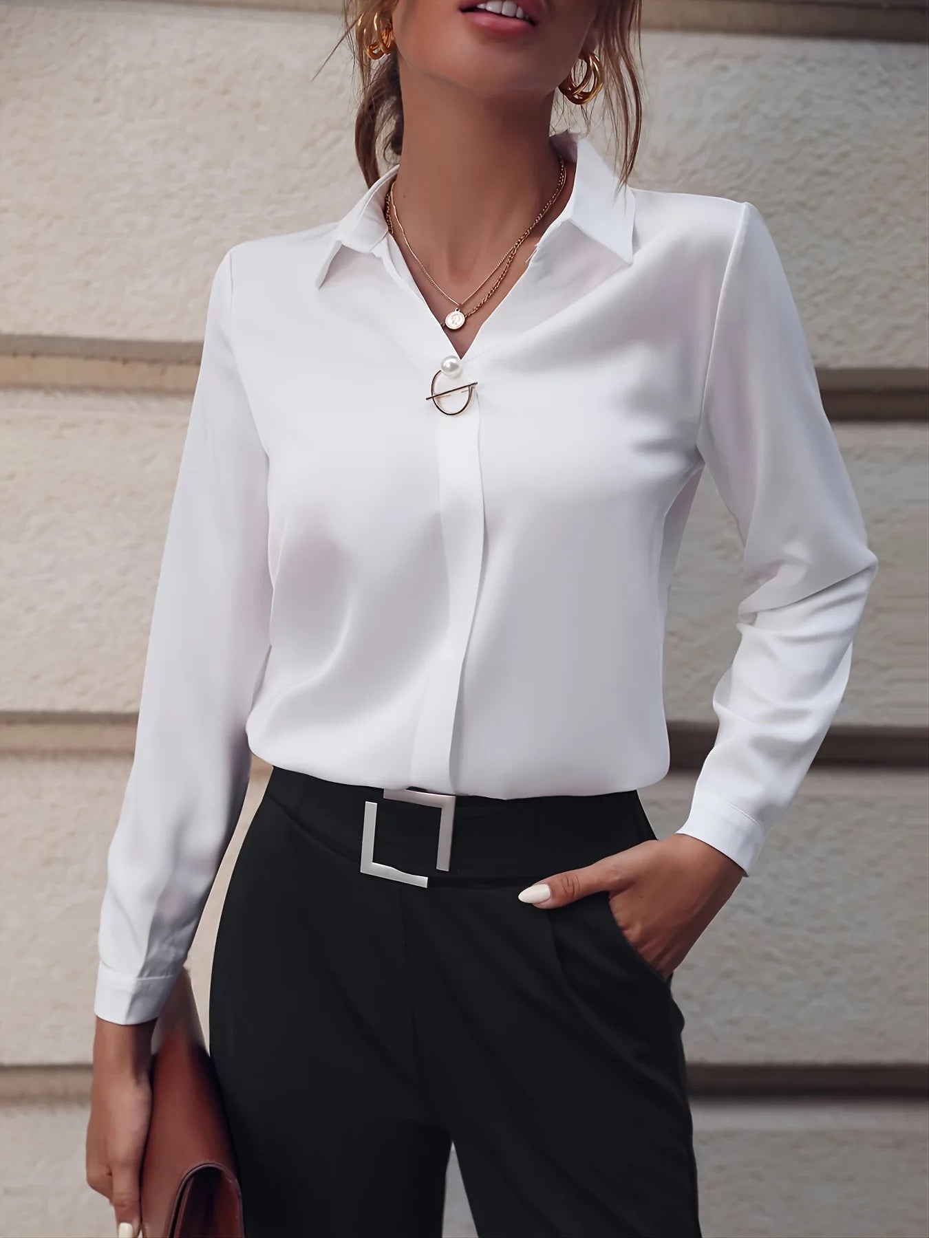 Classic Blouse for Summer