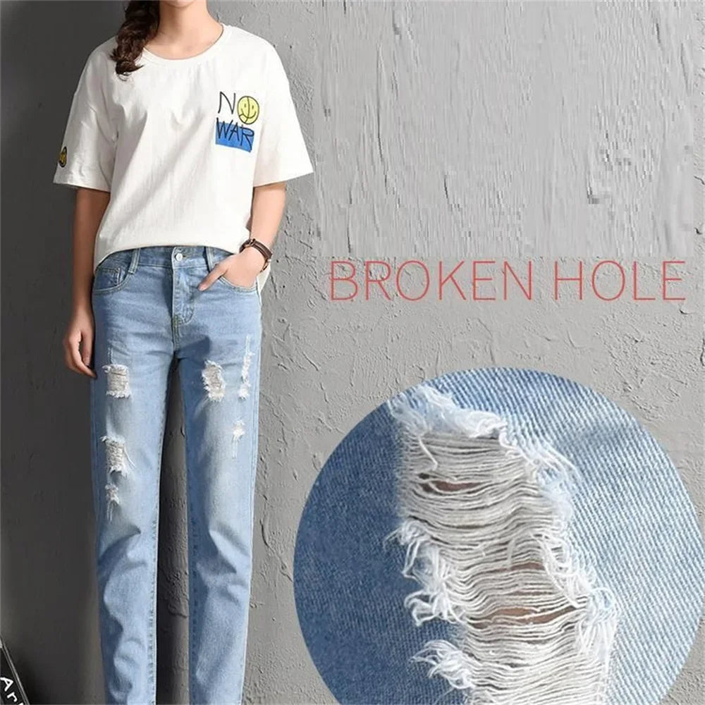 Slim Casual Denim Pants