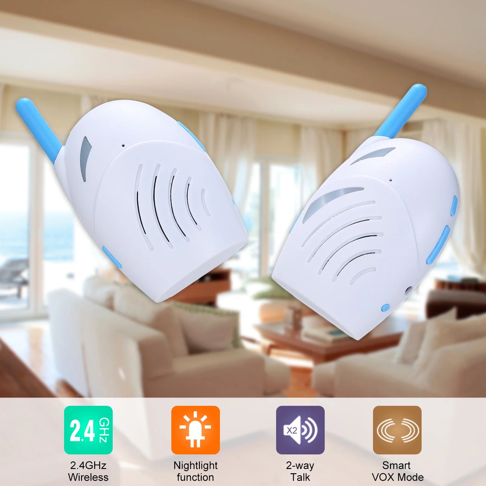 Wireless Baby Monitor Portable