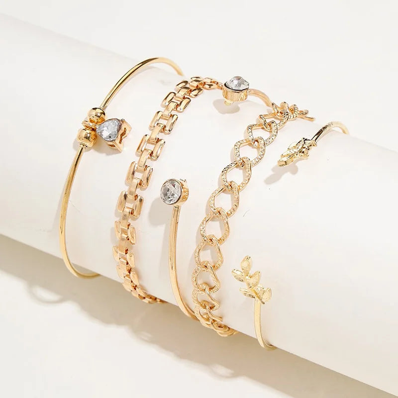 Golden Fashion Bracelet