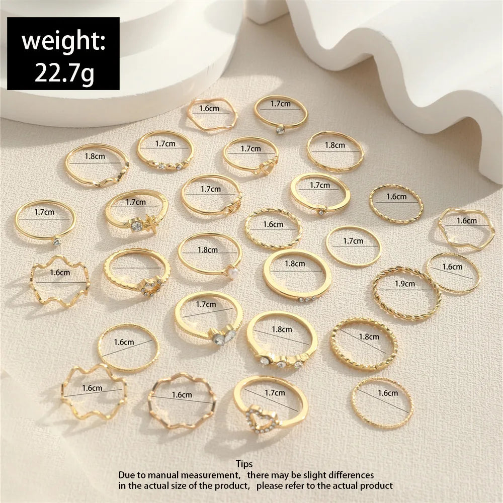 Casual Rings Set