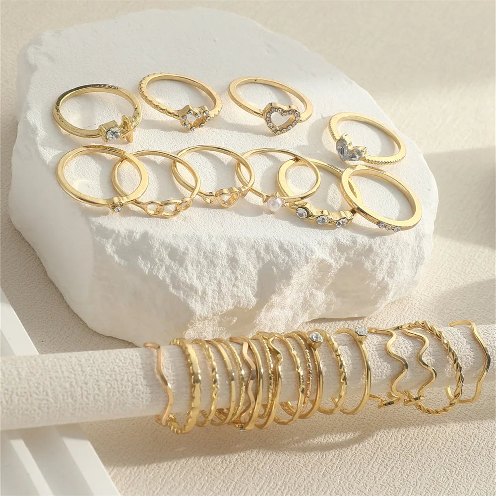 Casual Rings Set