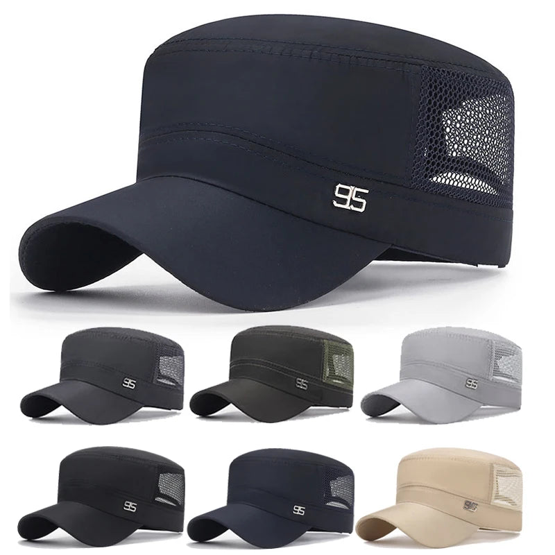 Military Hats Men Women Breathable