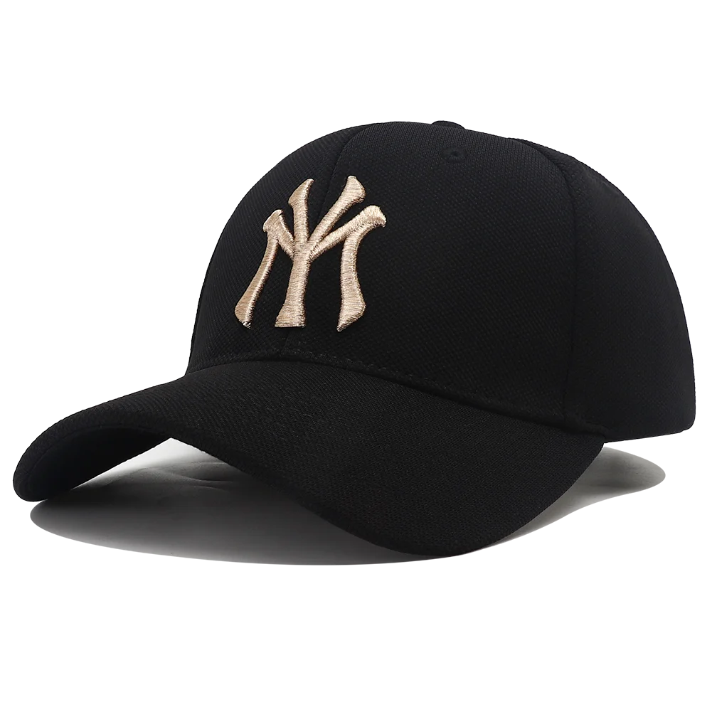 Black White Baseball Hat