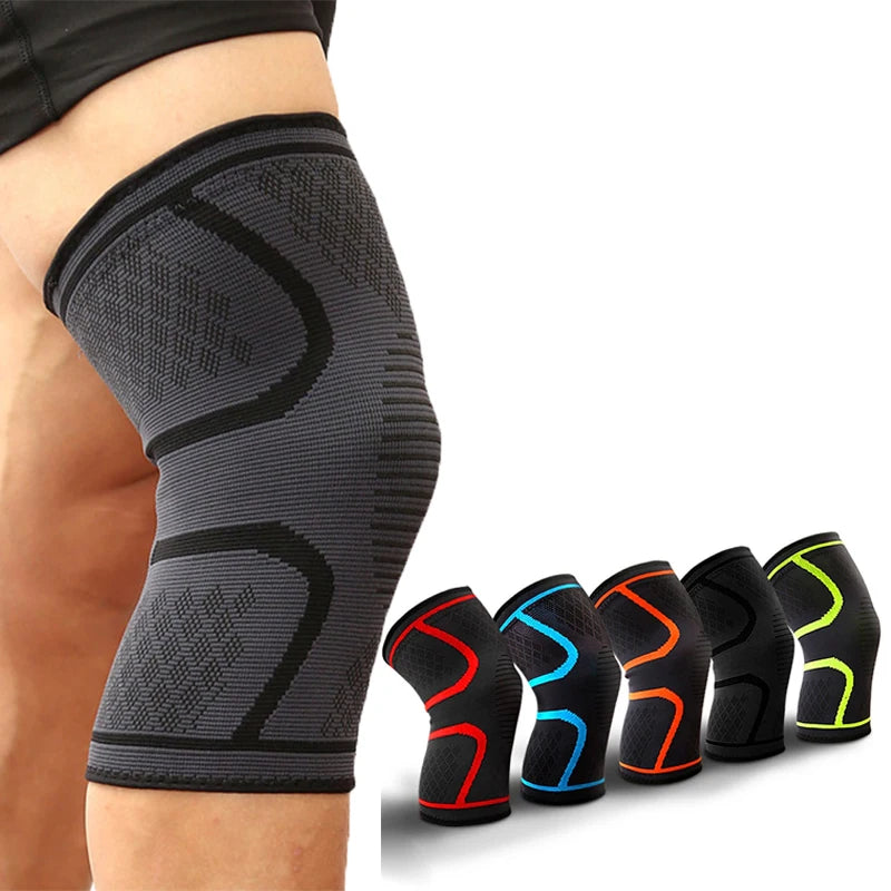 Compression knee brace