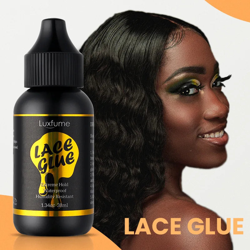 Glue Front Wig Hair Extensions