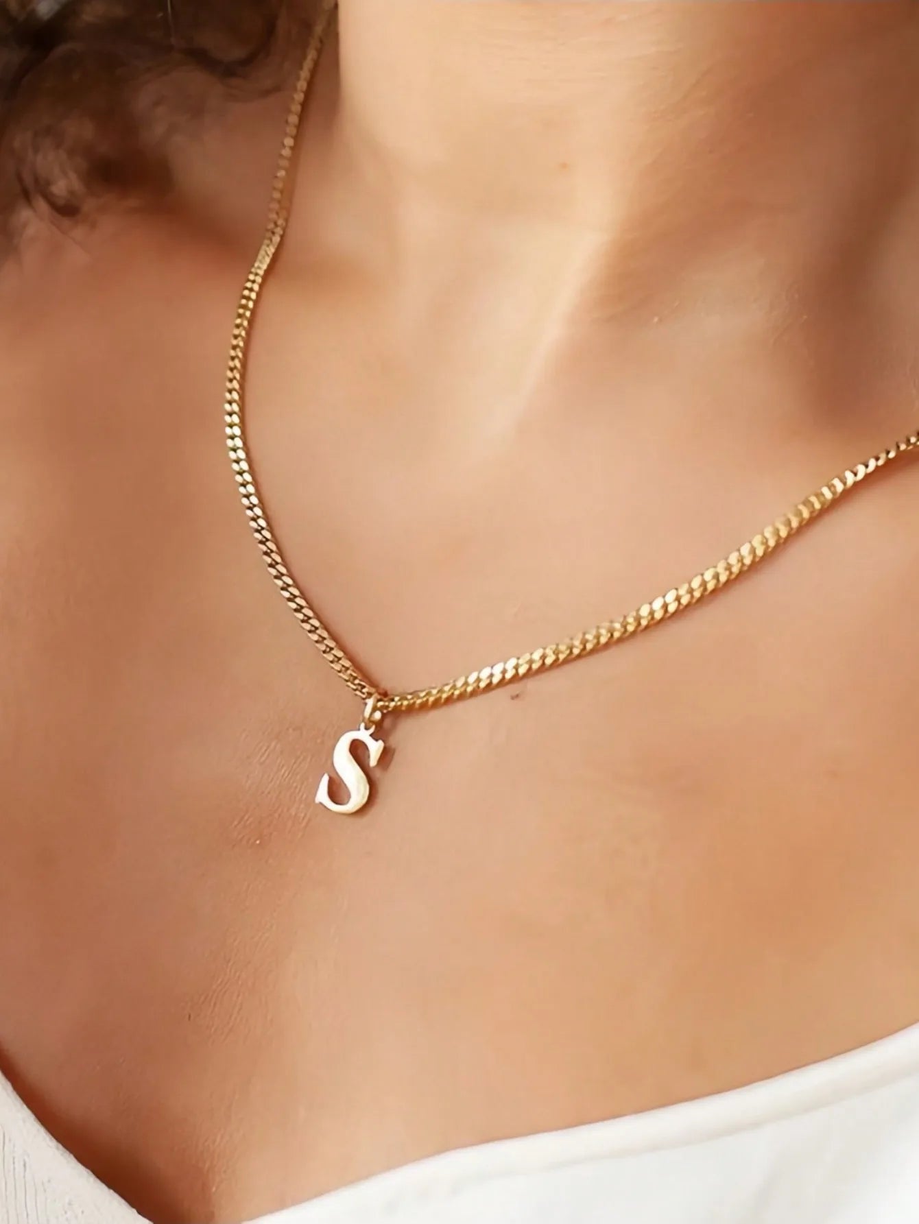 Stainless Steel Initial for Women