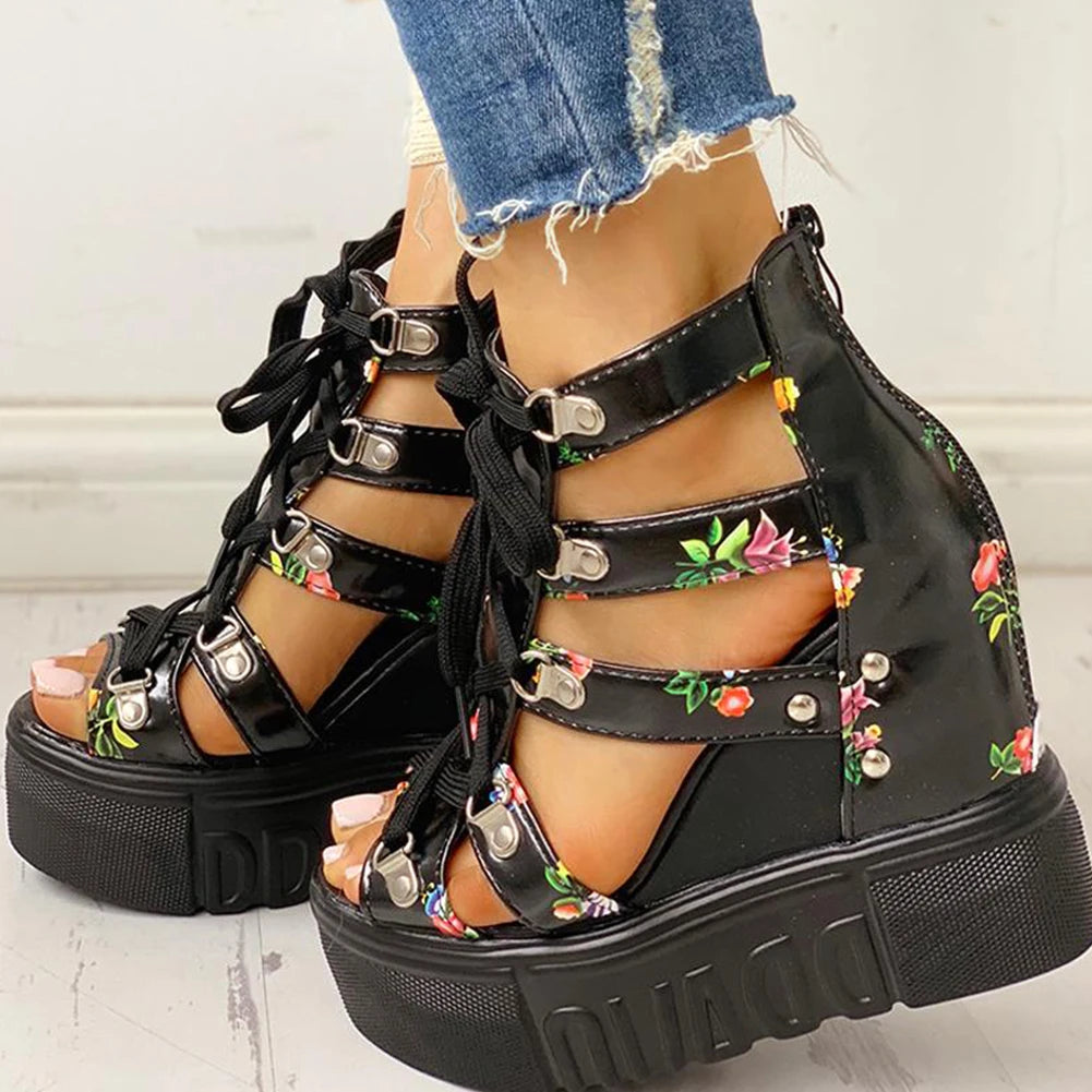 Fashion Platform Sandals