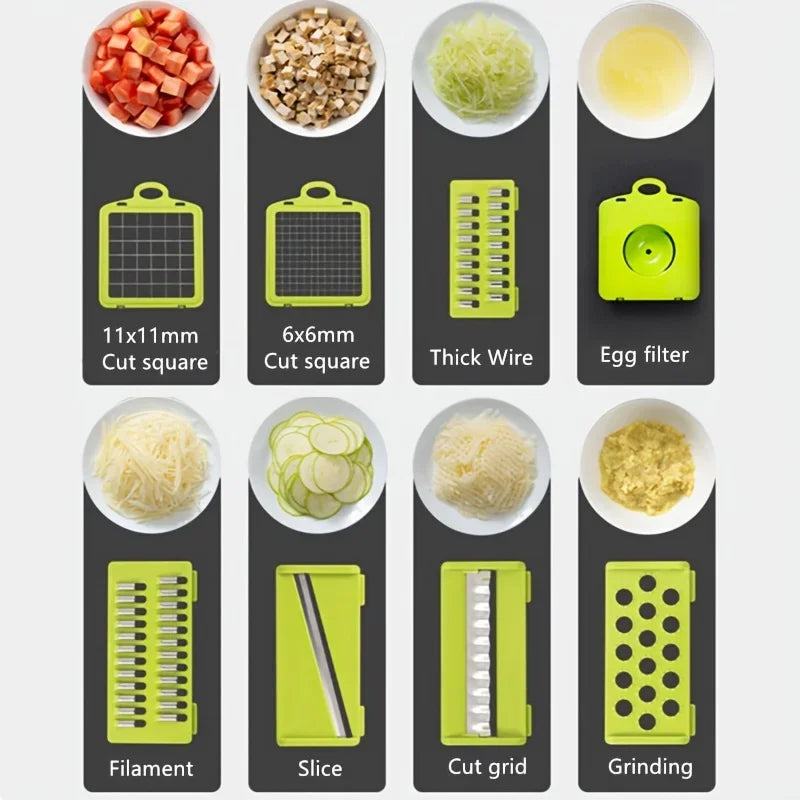 14pcs/Set multifunctional vegetable cutter