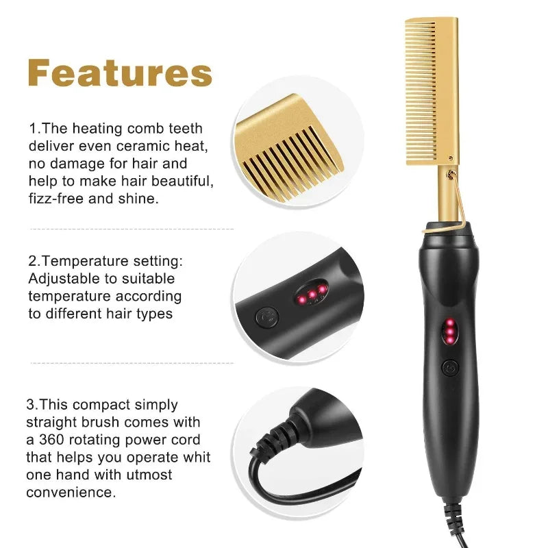 Electronic Hot Comb