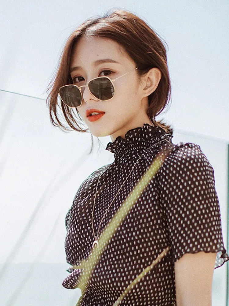 Vintage Metal WoMen Sunglasses