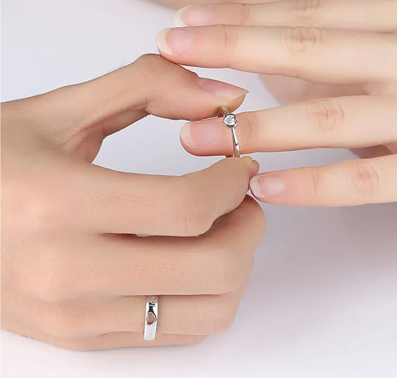 2Pcs Charm Ring