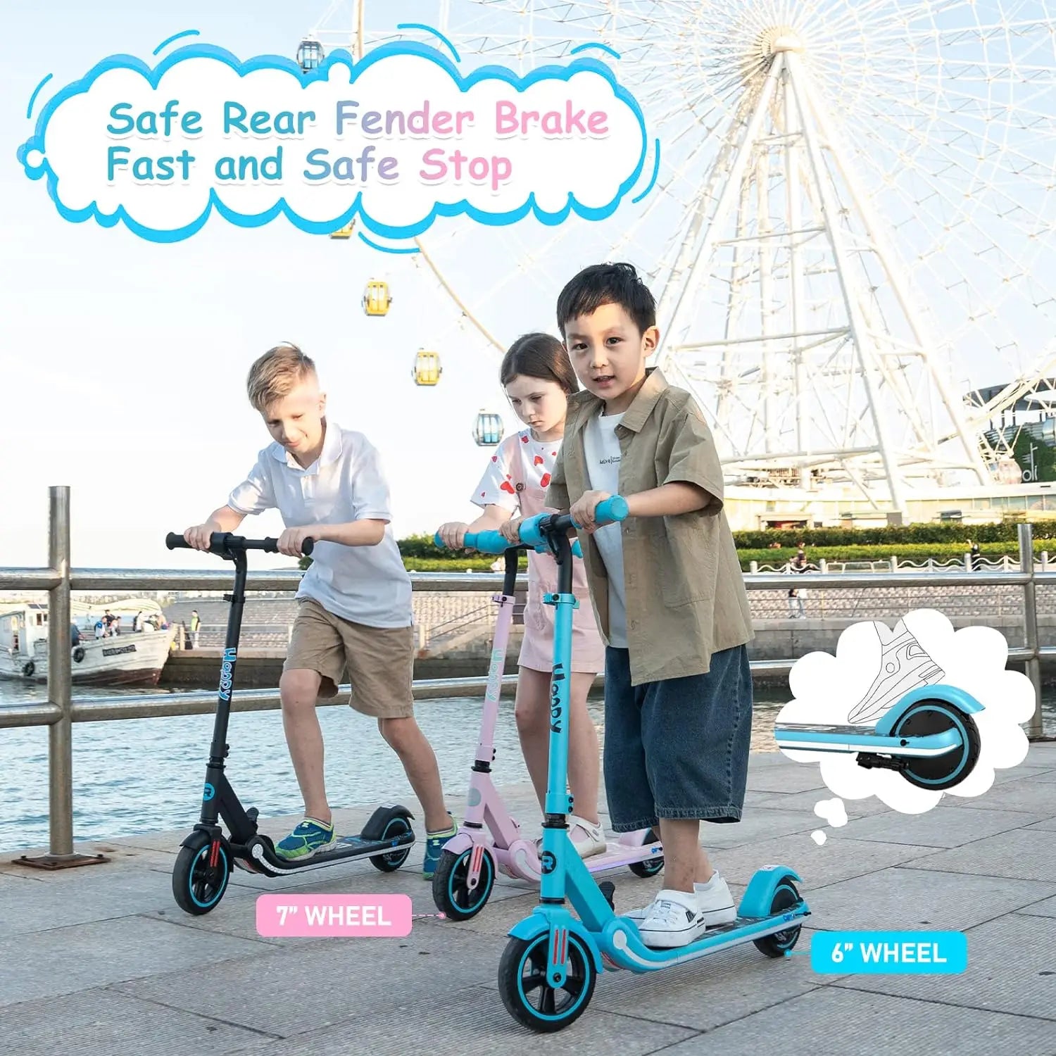 RCB Electric Scooter for Kids