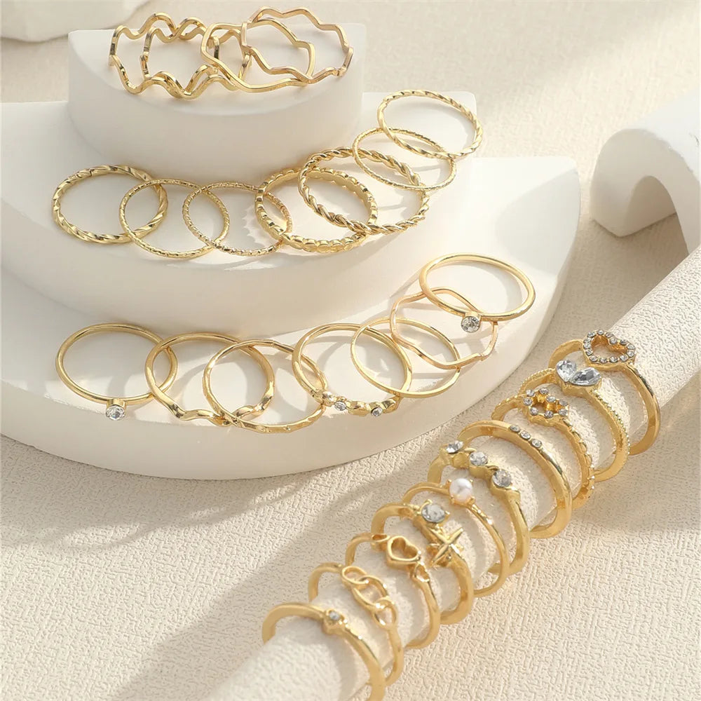 Casual Rings Set